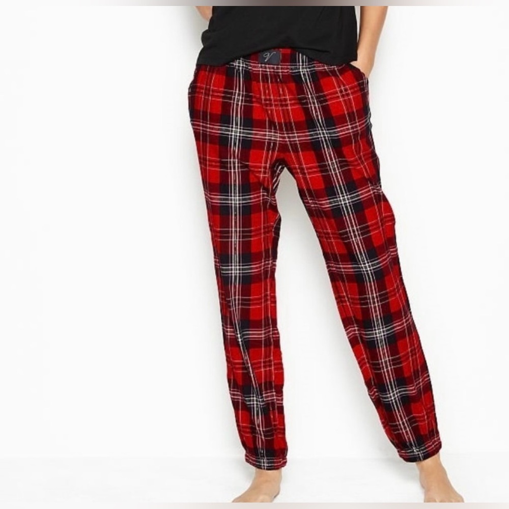 NWT Victoria's Secret Plaid Lounge Pants